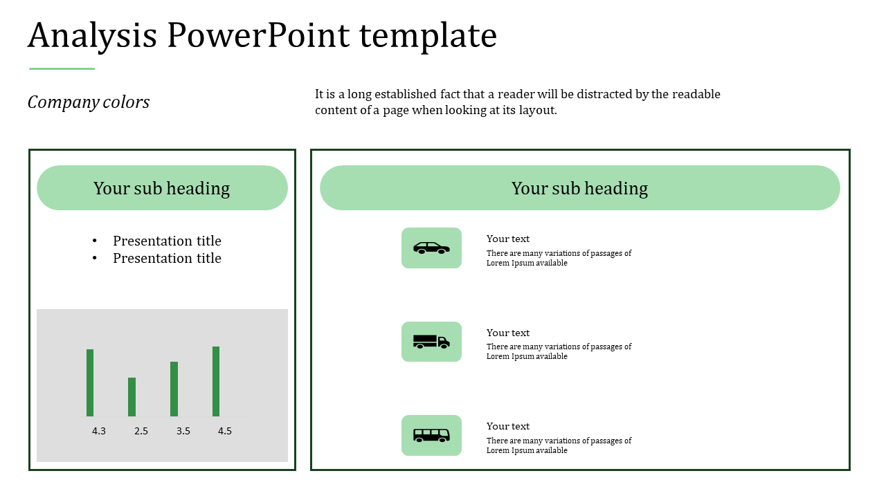 analysis powerpoint template